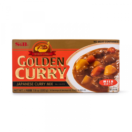 Sosuriㅣ소스 - Golden Curry Mild 220g S&B