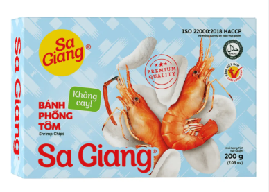 Snacksㅣ과자 - SA GIANG Shrimp Phong Tom 55gr