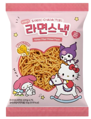 Snacksㅣ과자 - Sanrio Froed Chicken Noodle Chip 92gr