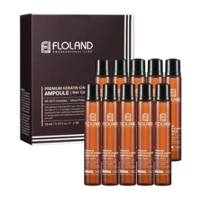 CosmeticeㅣK-Beauty - Ser tratament cu keratina pentru par deteriorat, 13ml