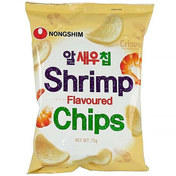 Snacksㅣ과자 - Shrimp Flavoured Chips 75g NS