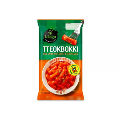Cupă - Topokki Pouch Sweet & Spicy 360g Bibigo