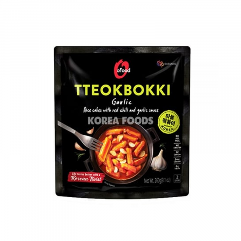 Pungă - Topokki with Chili & Garlic Sauce 260g O'Food