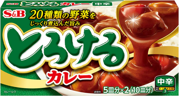 Curry - Torokeru Curry Medium Hot 200g S&B