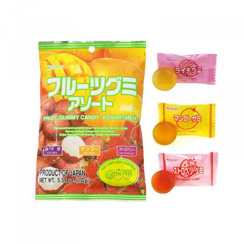 Jeleuri - Tropical Fruits Mix Gummy 100g