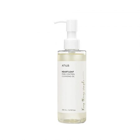 CosmeticeㅣK-Beauty - Ulei de curatare cu extract de Houttuynia Cordata, 200ml | Anua