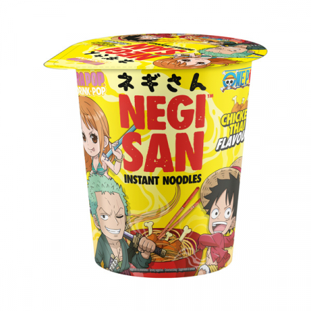 Cupă - Ultra Pop Cup Noodles Thai Chicken 65g Naruto
