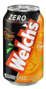 Băuturiㅣ음료 - Welch`s Zero Orange 355ml NS