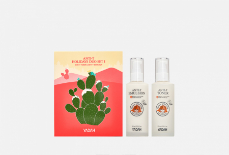 CosmeticeㅣK-Beauty - Yadah Anti-T Holidays Duo Set (Toner & Emulsion)