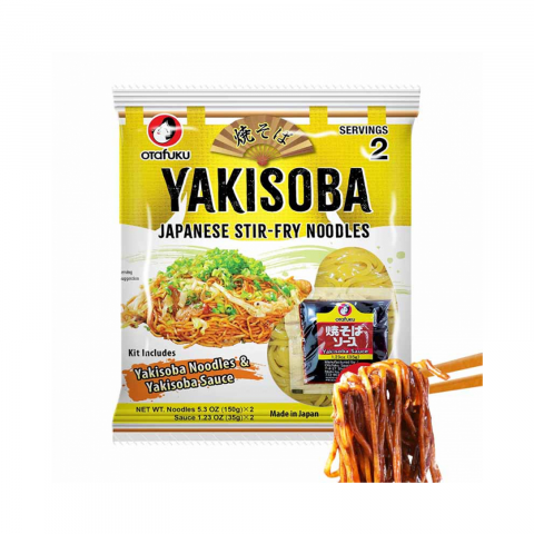 Tăițeiㅣ면 - Yakisoba Noodles for 2 servings 370g Otafuku