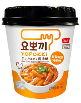 Gata Preparatㅣ가공식품 - Yopokki Dak Galbi Chicken Cup 130g YP