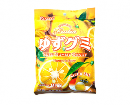 Jeleuri - Yuzu Gummy Candy 100g Kasugai