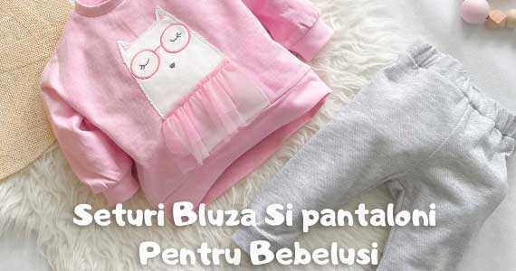 Seturi Bluza Si Pantalon Pentru Bebelusi