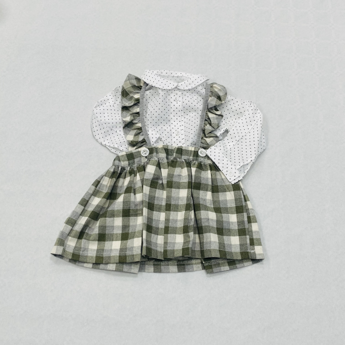 Costumas Fustita Si Camasa Pentru Fetite 6-24 Luni KAM0011 [2]