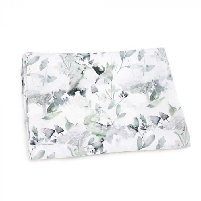 Muselina Bebelusi din Bambus Sage Green MKZa24a [2]