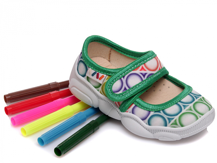 Papuci Cu Imprimeu Pentru Colorat Pop It C107850066 [1]