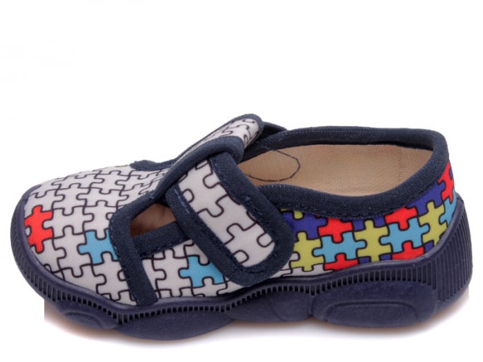 Papuci Cu Imprimeu Pentru Colorat Puzzle C107850027 [2]