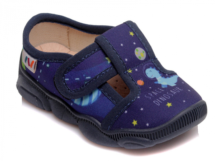Papuci Pentru Copii Cu Imprimeu Dinozaur C107850079 [1]