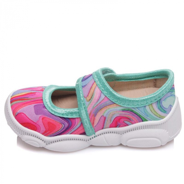 Papuci Pentru Copii Cu Imprimeu Multicolor C107850043 [2]