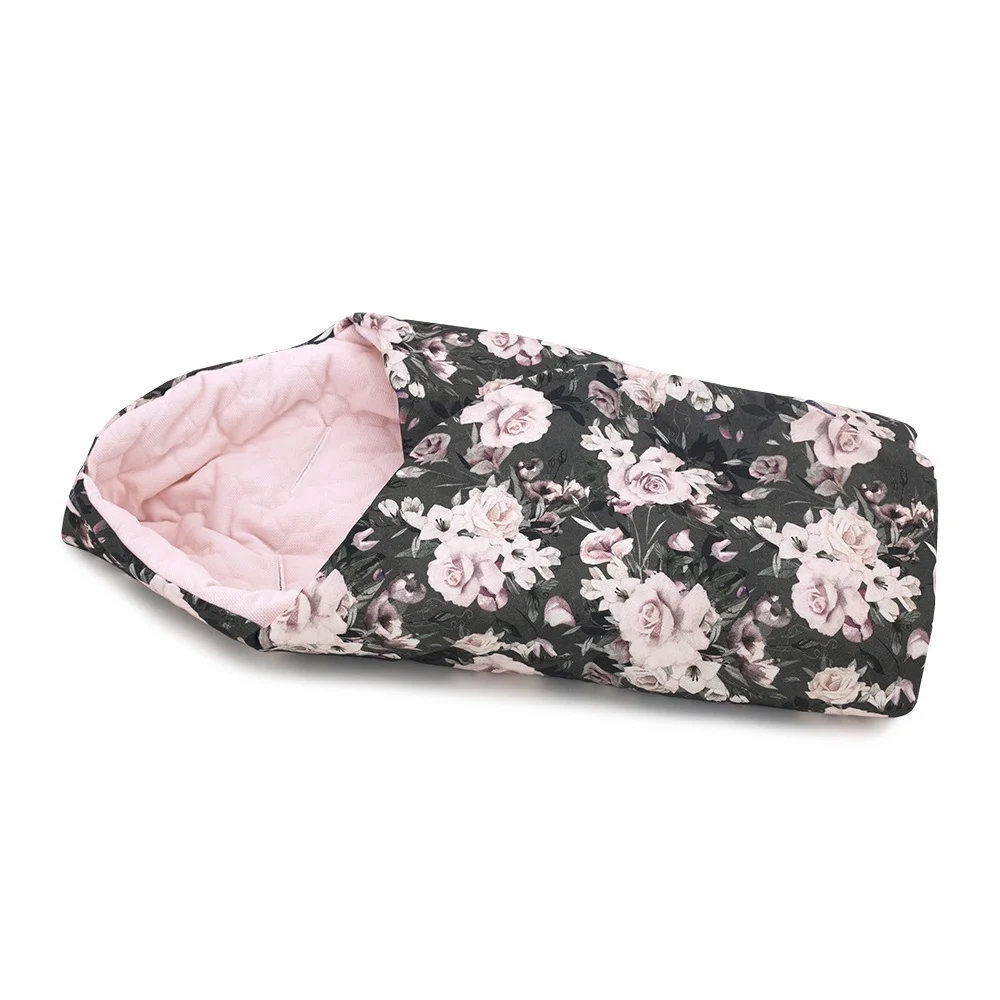Paturica Bebelusi Pentru Scaun Auto Night Flowers MKZ343 [3]