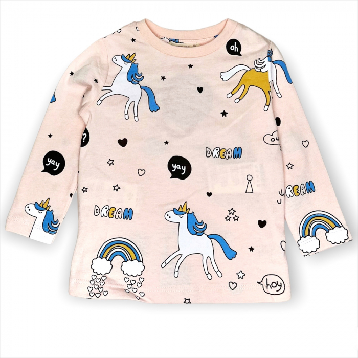 Pijama Set Bluza Si Pantaloni Dream Unicorns [2]