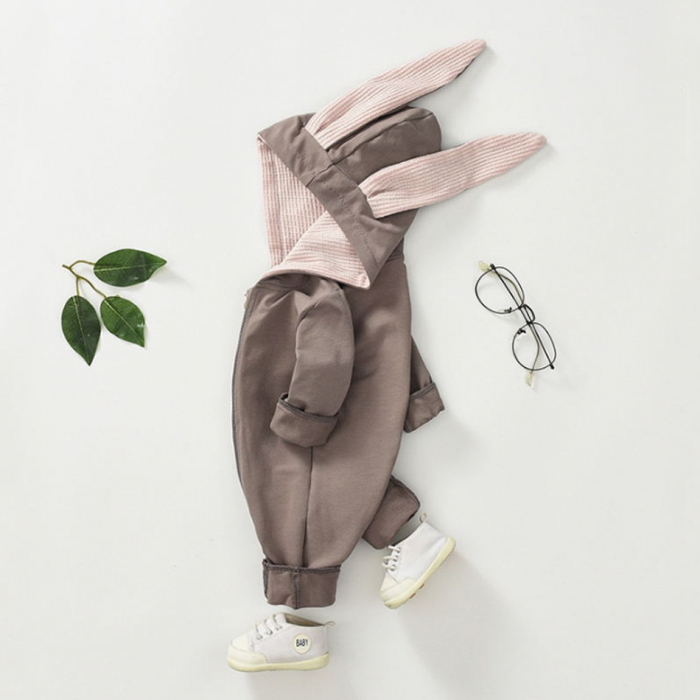 Salopeta Maro Cu Urechi De Iepuras Baieti 3-12 Luni [2]