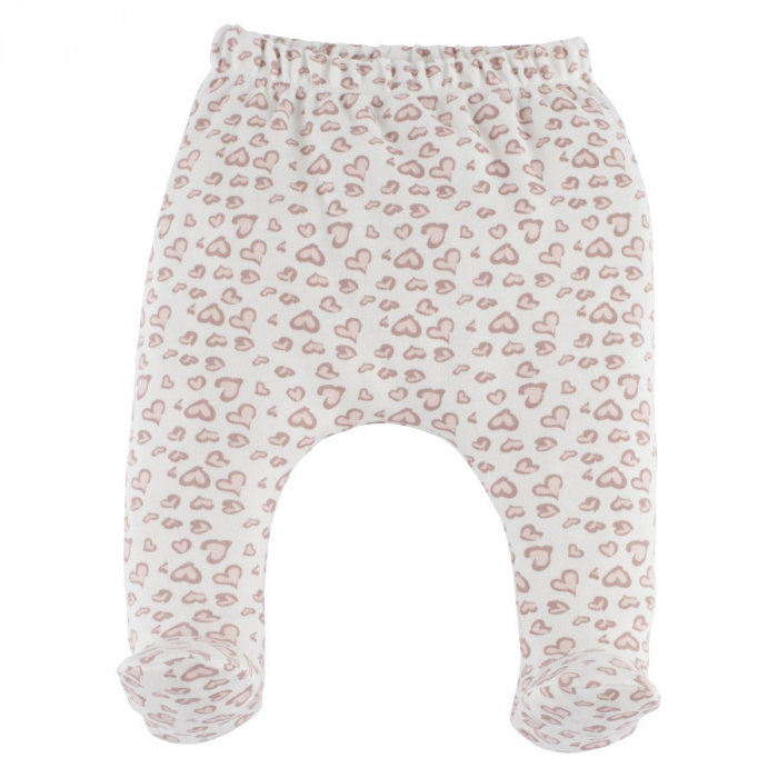 Set Cadou Nou Nascut Baby Shower 4 Piese Inimioare Leopard [5]