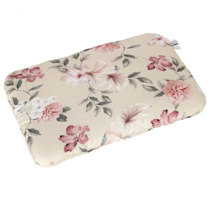 Set Perna Si Paturica Bebe Din Bambus - BOHO FLOWERS GOLD [3]