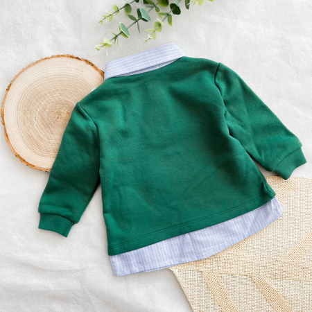 Bluza Cu Guler Tip Camasa Si Model Aparat Foto [1]