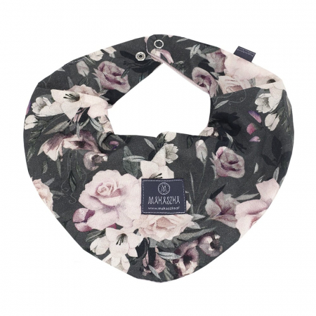 Alte accesorii pentru bebelusi - Esarfa - Night Flowers MKZes21