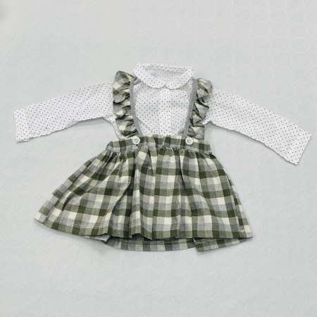 Costumas Fustita Si Camasa Pentru Fetite 6-24 Luni KAM0011 [3]