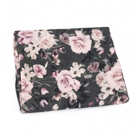 Muselina Bebelusi din Bambus Night Flowers MKZa25a [1]