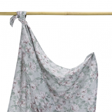Accesorii - Muselina Bebelusi din Bambus Vintage Flowers MKZa15a