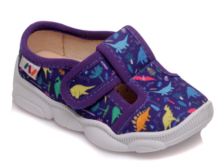 Papuci Pentru Copii Cu Imprimeu Dinozauri C107850076 [0]