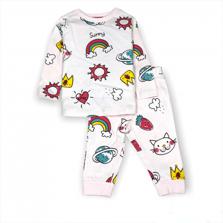 Pijama Set Bluza Si Pantaloni Sunny Love [3]