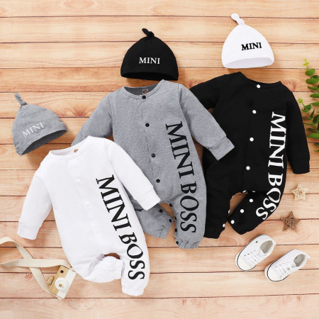 Salopeta Mini Boss Neagra [3]