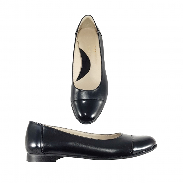 Balerini 026.1 Negru Lac + Box [2]