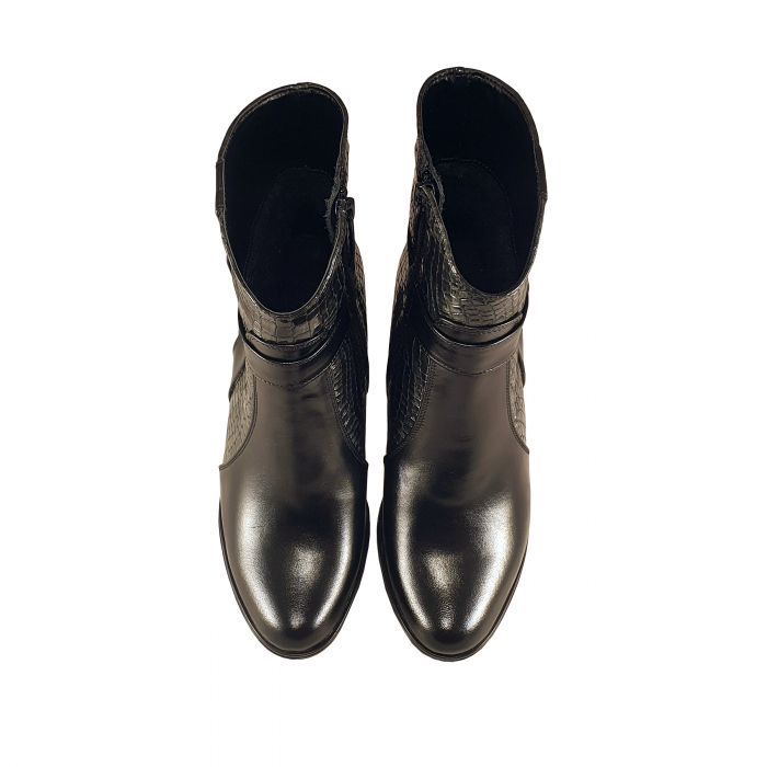 Ghete Model 827 Negru cu Croco [3]