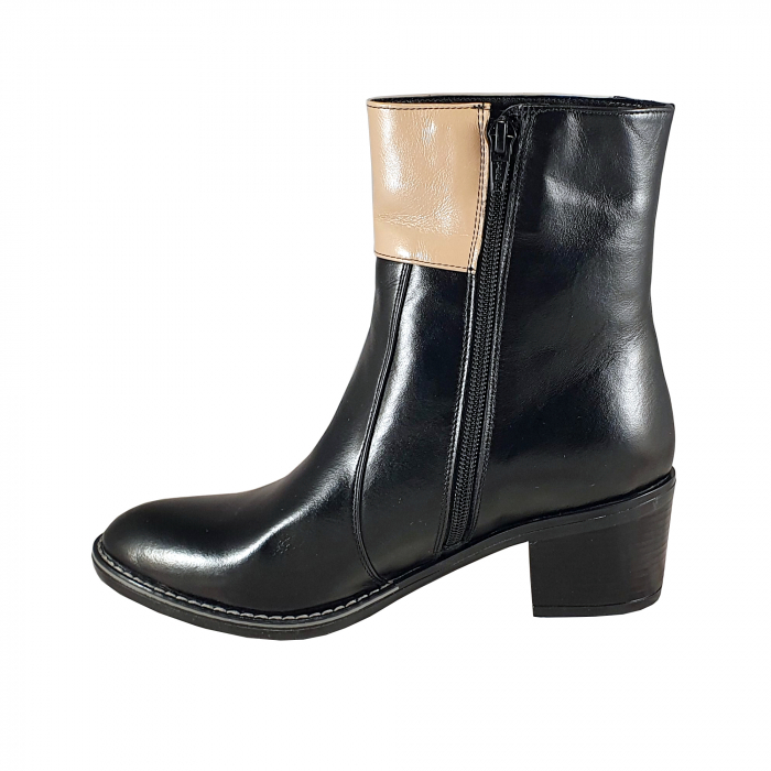 Ghete Model 634.1 Negru cu Nude [3]