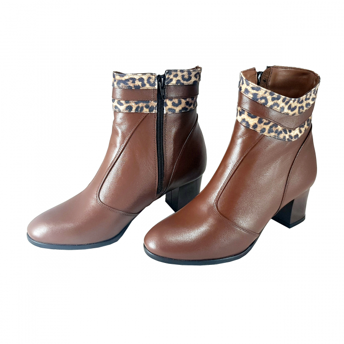 Ghete Model 634 Maro cu Leopard [2]