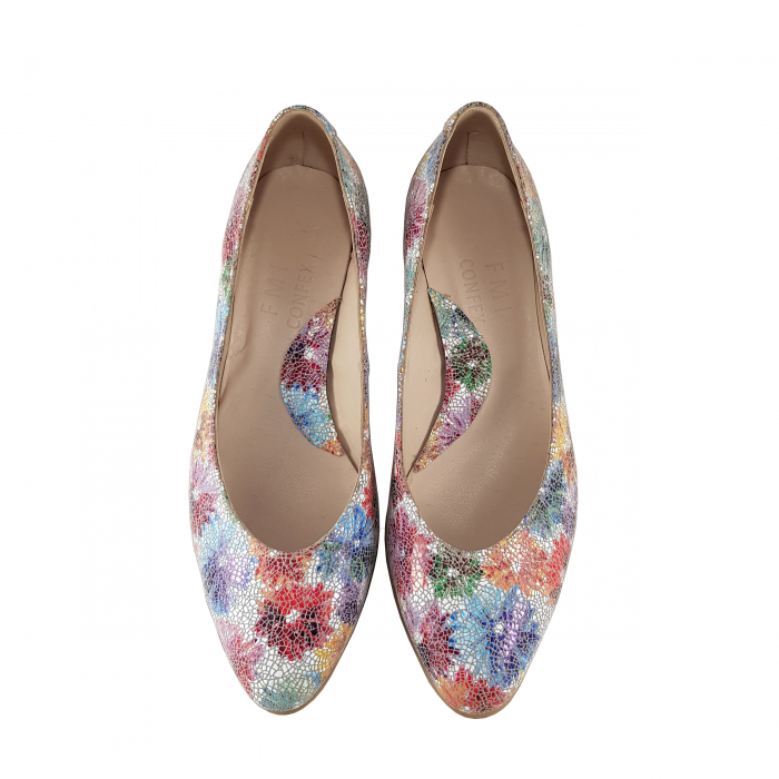 Pantofi 908 Imprimeu Floral [3]