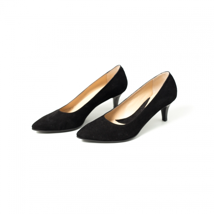 Pantofi 951 Negru Velur [2]