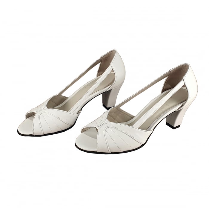 Pantofi Sanda 827 Alb Box [2]