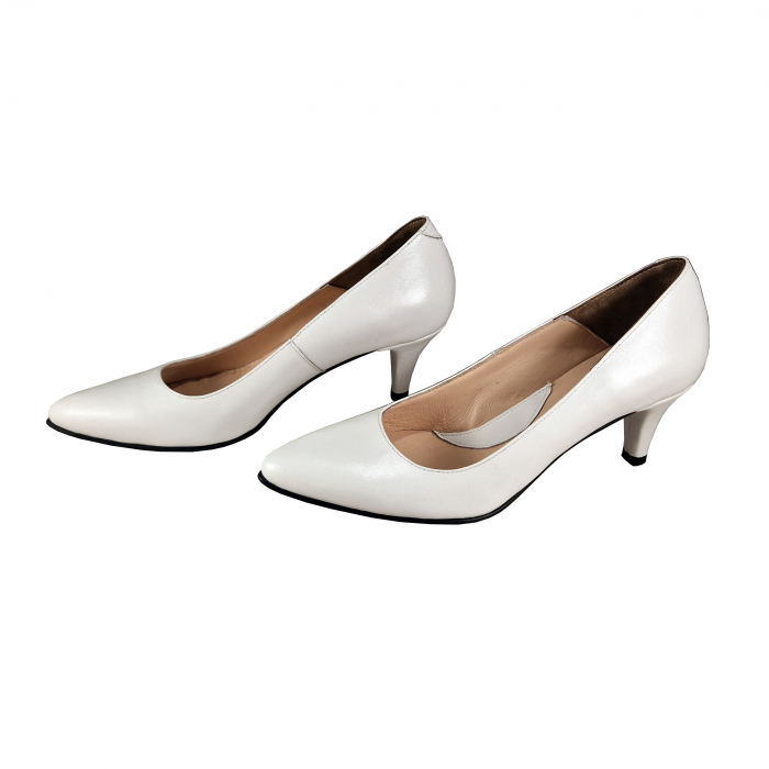 Pantofi 951 Alb Box [2]