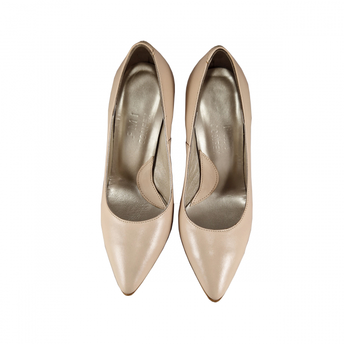 Pantofi Stiletto Nude Deschis [3]