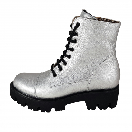Ghete Model 093 Argintiu Brobonat