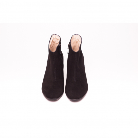 Botine Model 509 Velur Negru [2]