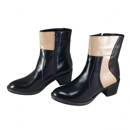 Ghete Model 634.1 Negru cu Nude [1]