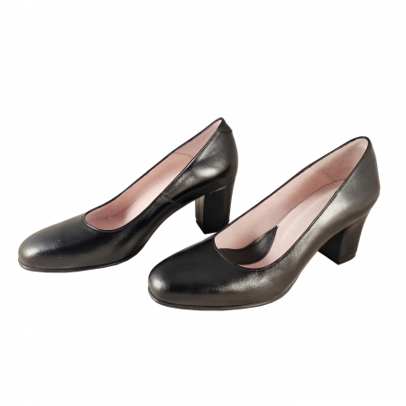 Pantofi 022  Negru Box [1]