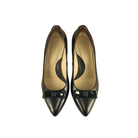 Pantofi 951 Funda Negru Box cu Lac [2]